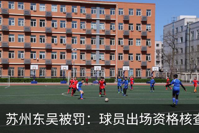 苏州东吴被罚：球员出场资格核查责任在俱乐部