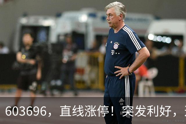 603696，直线涨停！突发利好，这一板块异动拉升